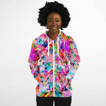 Load image into Gallery viewer, Pink Confetti Zip Up