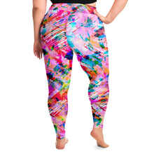 Load image into Gallery viewer, Pink Confetti Curvy Plus Legging