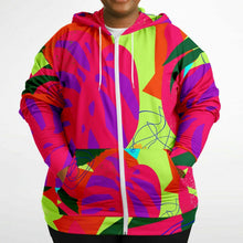 Load image into Gallery viewer, Layla Place Curvy Plus Zip Up Hoodie