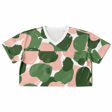 Load image into Gallery viewer, Pretty Muted Camo Print Cropped Jersey