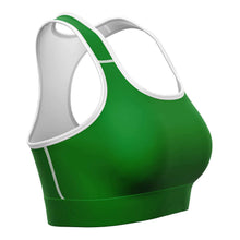 Load image into Gallery viewer, Kelly Green Sports Bra