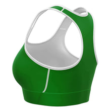 Load image into Gallery viewer, Kelly Green Sports Bra