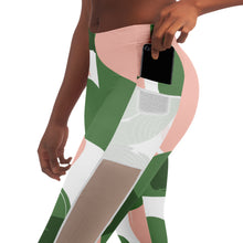Load image into Gallery viewer, Pretty Muted Camo Print Mesh Legging
