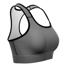 Load image into Gallery viewer, Grey Sports Bra
