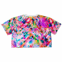 Load image into Gallery viewer, Pink Confetti Cropped Jersey