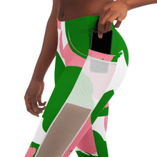 Load image into Gallery viewer, Pretty Camo 2 Print Mesh Legging