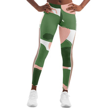 Load image into Gallery viewer, Pretty Muted Camo Print Mesh Legging