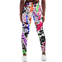 Load image into Gallery viewer, Black Girl Hustle Mesh Legging