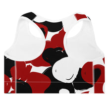 Load image into Gallery viewer, Diva Camo Print - Padded Sports Bra