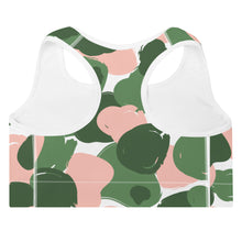 Load image into Gallery viewer, Pretty Camo Print - Padded Sports Bra