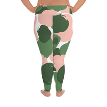 Load image into Gallery viewer, Pretty Camo Print - Curvy Size Leggings