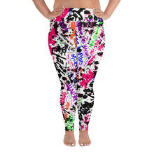 Load image into Gallery viewer, Black Girl Hustle Curvy Plus Size Leggings