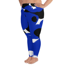 Load image into Gallery viewer, Finer Camo Print - Curvy Size Leggings