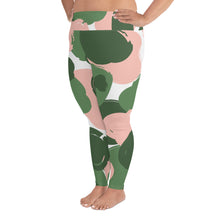 Load image into Gallery viewer, Pretty Camo Print - Curvy Size Leggings