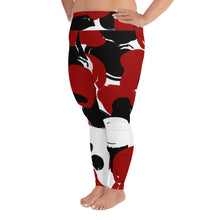 Load image into Gallery viewer, Diva Camo Print - Curvy Size Leggings