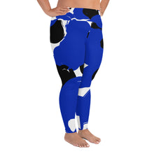 Load image into Gallery viewer, Finer Camo Print - Curvy Size Leggings