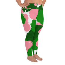 Load image into Gallery viewer, Pretty Camo Print 2 - Print Curvy Size Leggings