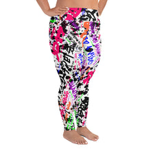 Load image into Gallery viewer, Black Girl Hustle Curvy Plus Size Leggings