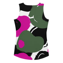 Load image into Gallery viewer, Fuchsia Camo Print - Body Hugging Active Tank Top (Women's Fit)