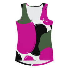 Load image into Gallery viewer, Fuchsia Camo Print - Body Hugging Active Tank Top (Women's Fit)