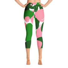 Load image into Gallery viewer, Pretty Camo Print 2 - Active Capri Leggings