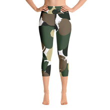 Load image into Gallery viewer, Love Camo Print - Active Capri Leggings