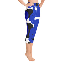 Load image into Gallery viewer, Finer Camo Print - Active Capri Leggings