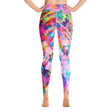 Load image into Gallery viewer, Pink Confetti Watercolor - Leggings