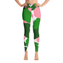Load image into Gallery viewer, Pretty Camo Print 2 - Active Leggings