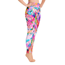 Load image into Gallery viewer, Pink Confetti Watercolor - Leggings