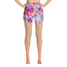 Load image into Gallery viewer, Pink Confetti Watercolor - Biker Shorts