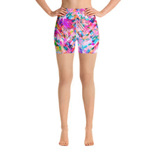 Load image into Gallery viewer, Pink Confetti Watercolor - Biker Shorts