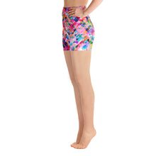 Load image into Gallery viewer, Pink Confetti Watercolor - Biker Shorts