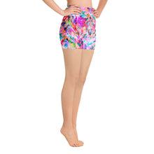 Load image into Gallery viewer, Pink Confetti Watercolor - Biker Shorts