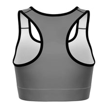 Load image into Gallery viewer, Grey Sports Bra