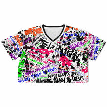 Load image into Gallery viewer, Black Girl Hustle Cropped Jersey