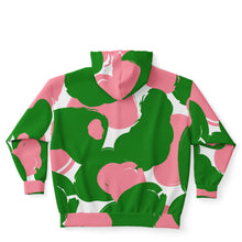 Load image into Gallery viewer, Pretty Camo 2 Print Curvy Plus Zip-Up Hoodie