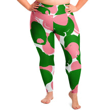 Load image into Gallery viewer, Pretty Camo 2 Print Active Curvy Plus Legging
