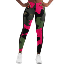 Load image into Gallery viewer, We Fight In Pink Mesh Leggings