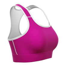 Load image into Gallery viewer, Fuchsia Sports Bra
