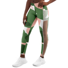 Load image into Gallery viewer, Pretty Muted Camo Print Mesh Legging