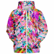 Load image into Gallery viewer, Pink Confetti Zip Up