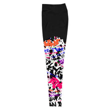 Load image into Gallery viewer, Black Girl Magic Compression Sports Leggings