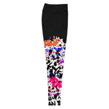 Load image into Gallery viewer, Black Girl Magic Compression Sports Leggings
