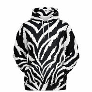 Zebra Fashion Hoodie - AOP