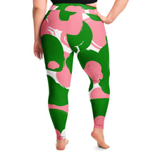 Load image into Gallery viewer, Pretty Camo 2 Print Active Curvy Plus Legging
