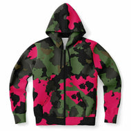 We Fight In Pink Zip Up