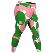 Load image into Gallery viewer, Pretty Camo 2 Print Active Curvy Plus Legging
