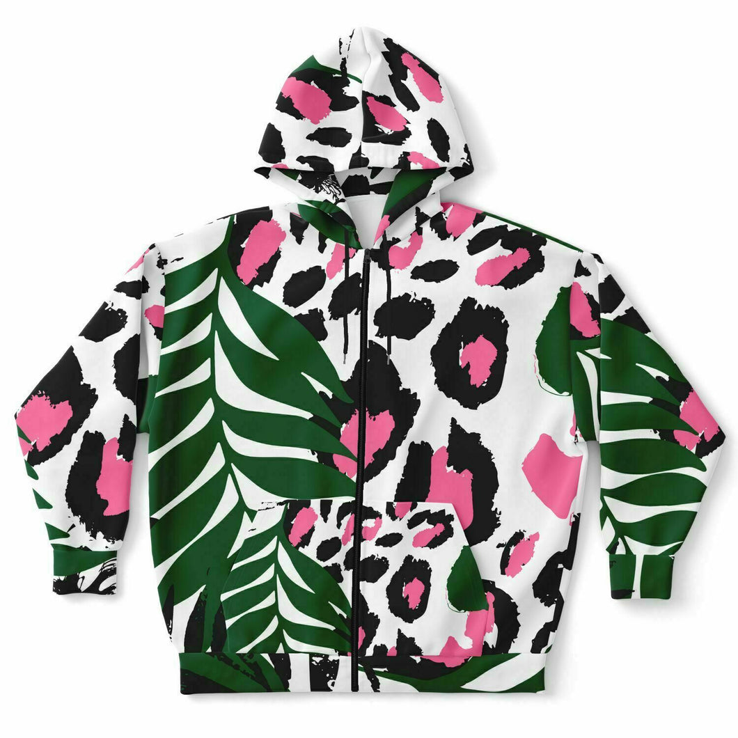 The Wild Side of Pretty Curvy Plus Zip Up