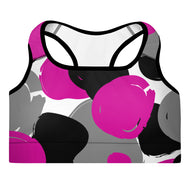1977 Camo Print - Padded Sports Bra